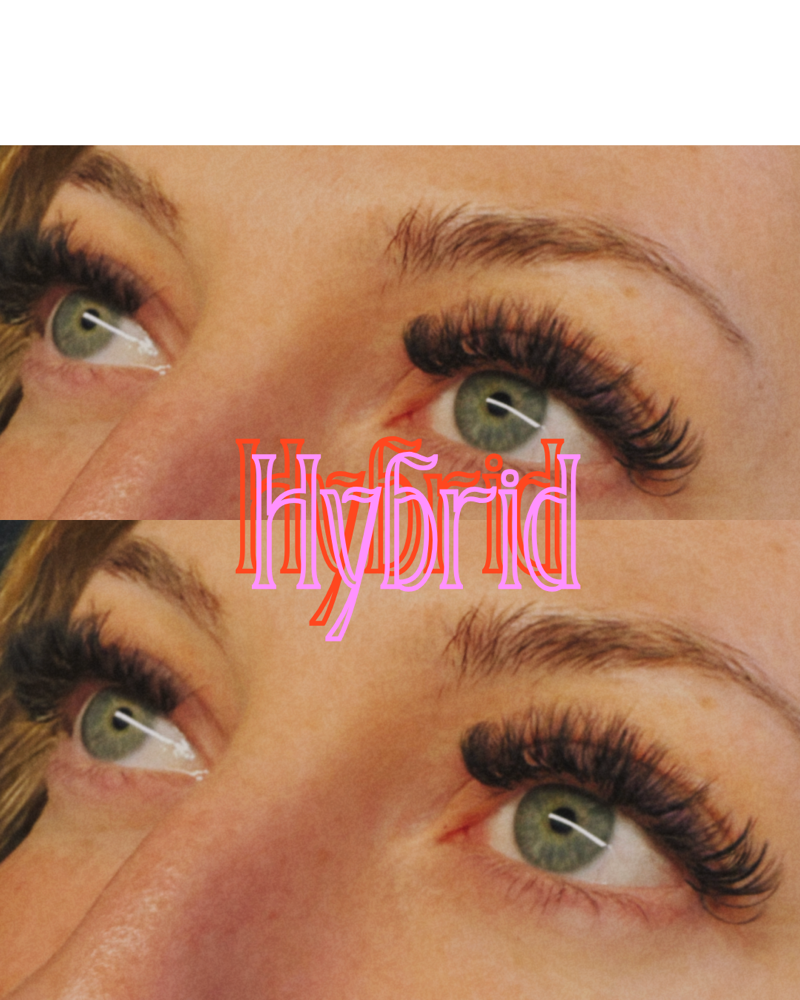 Lash Extensions - Hybrid