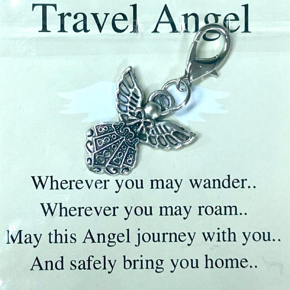 Travel Angel at Always & Forever Permanent Jewelry & Art Studio in Lenexa, KS