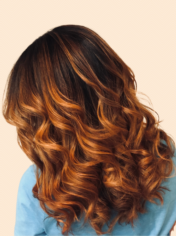 Color Hilights And Blowdry at Vivid Strands in North Haven, CT
