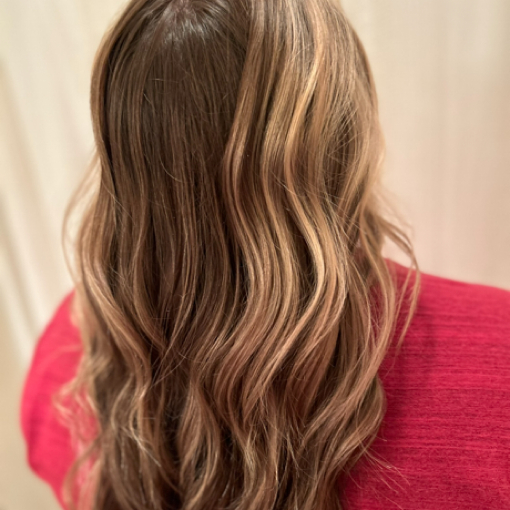 Hair Gloss Treatment at KK’s chair in Evansville, IN