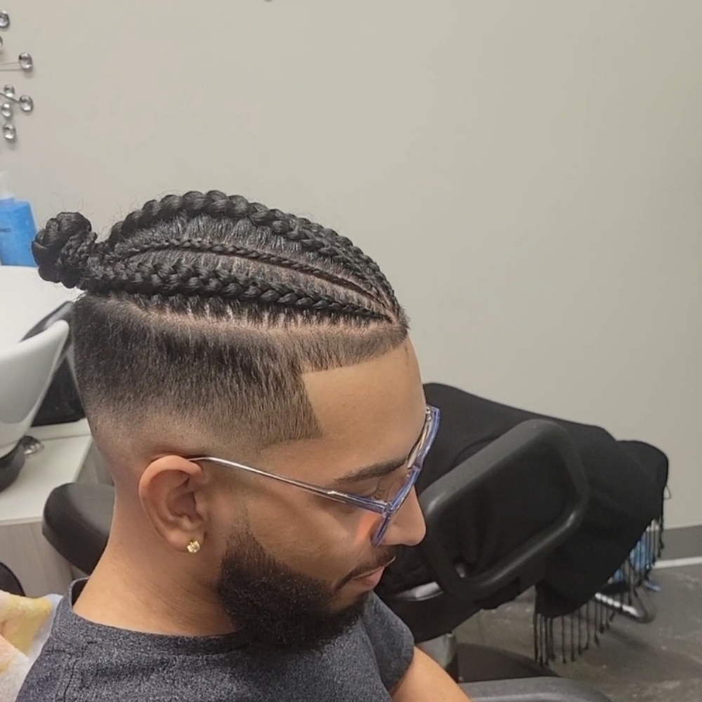 Braids (partial) at Nspired Hair Designs in Fort Myers, FL