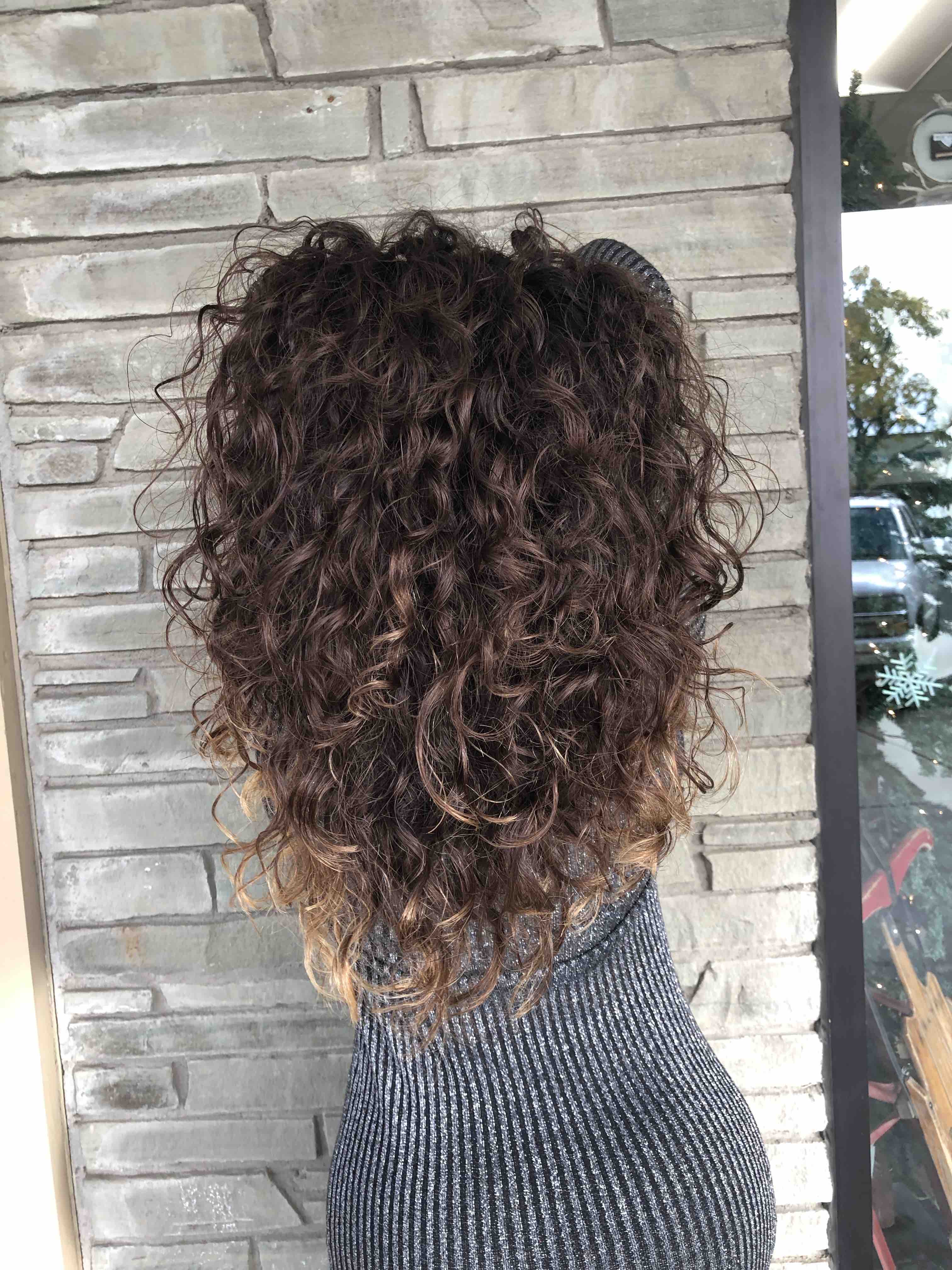 Spiral Perm Long Hair