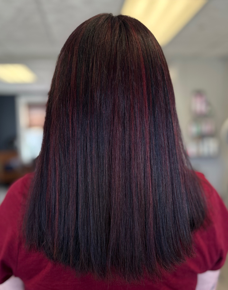 Root Touch Up Foil Work W/ Haircut