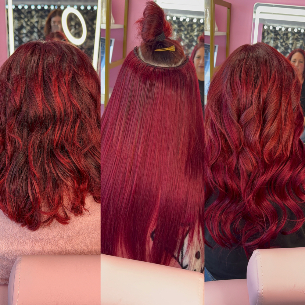 Handtied Weft Extensions at Enchanted Beauty in Springfield, MA