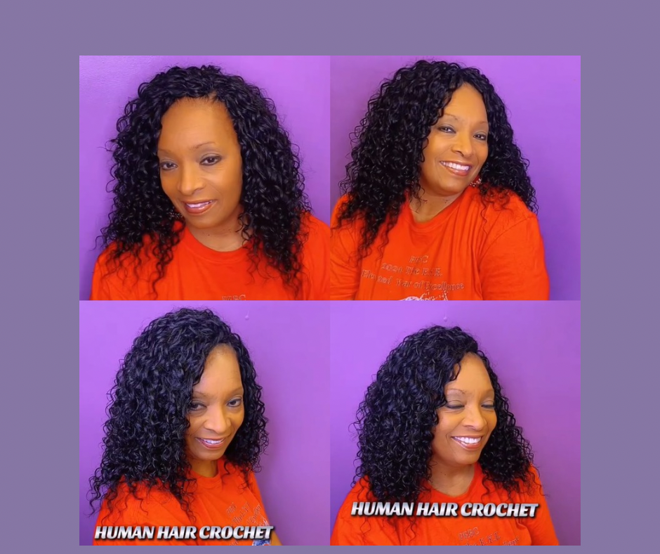 HUMAN HAIR CROTCHET