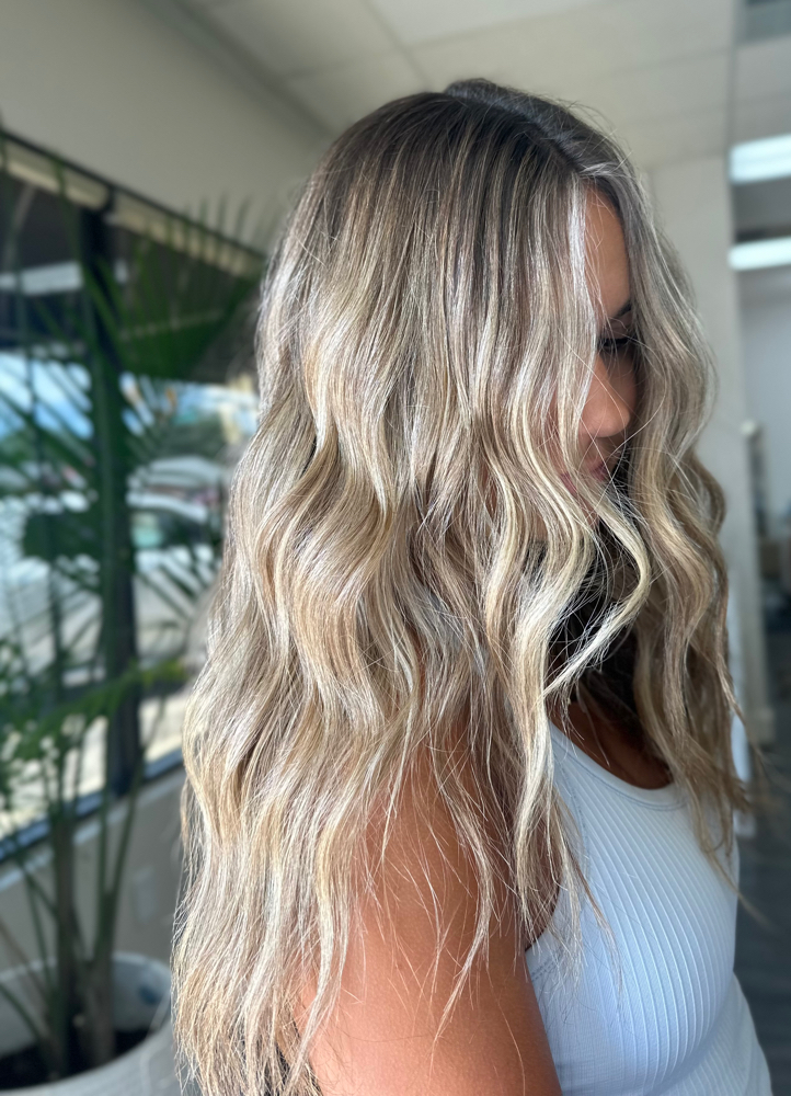 Half balayage