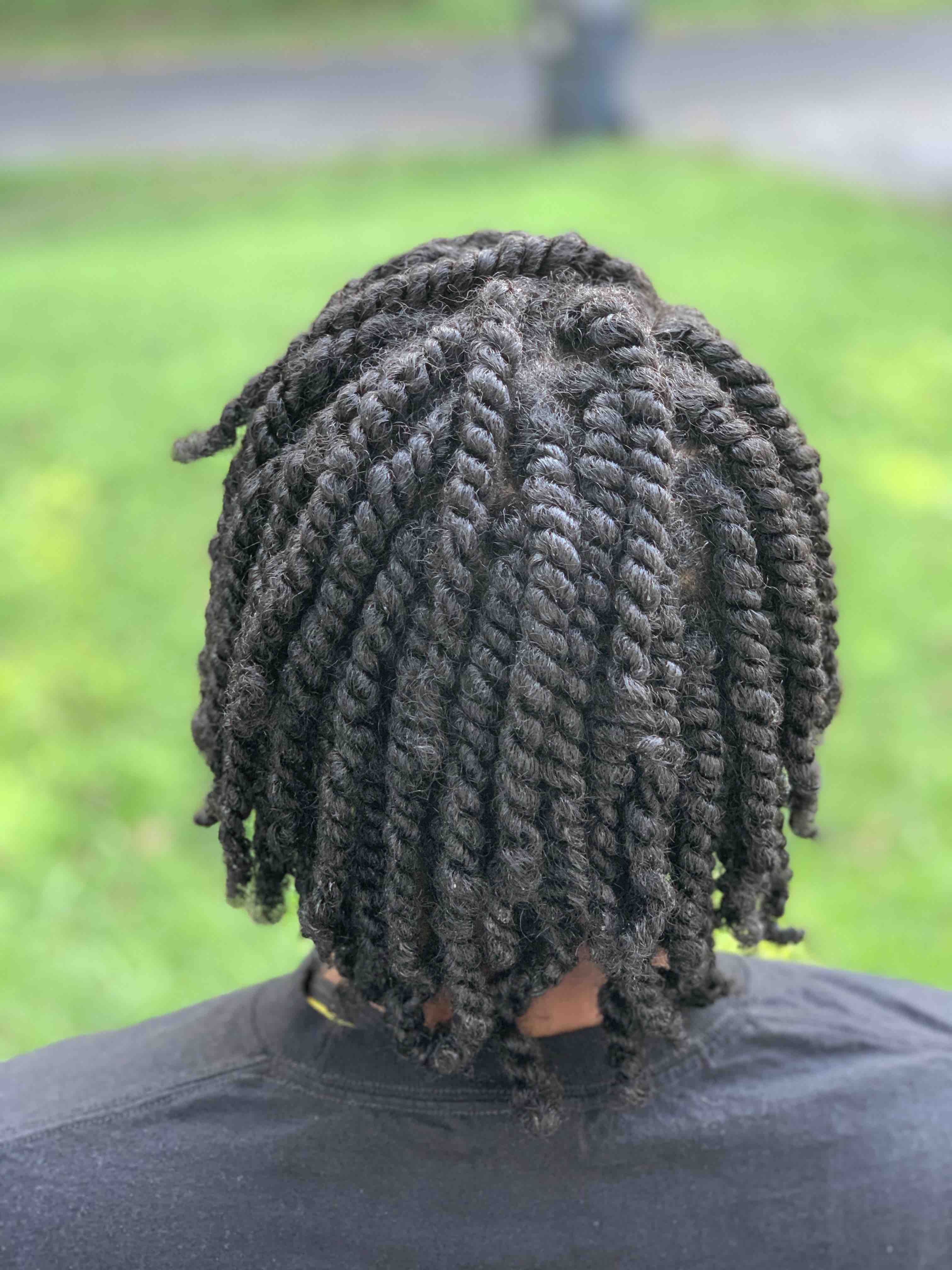 Natural Hair Two Strand Twists
