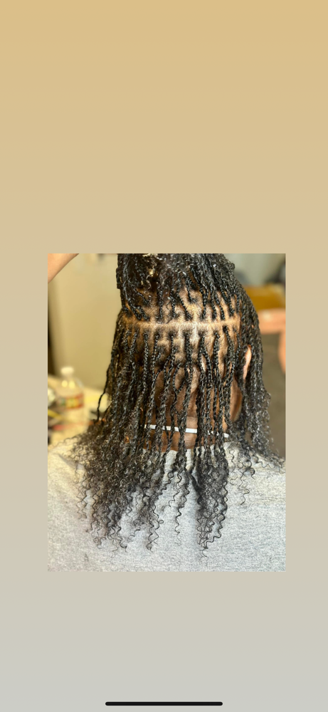 Retie Less Than 80 Locs at Goddess Stylez in Sealy, TX