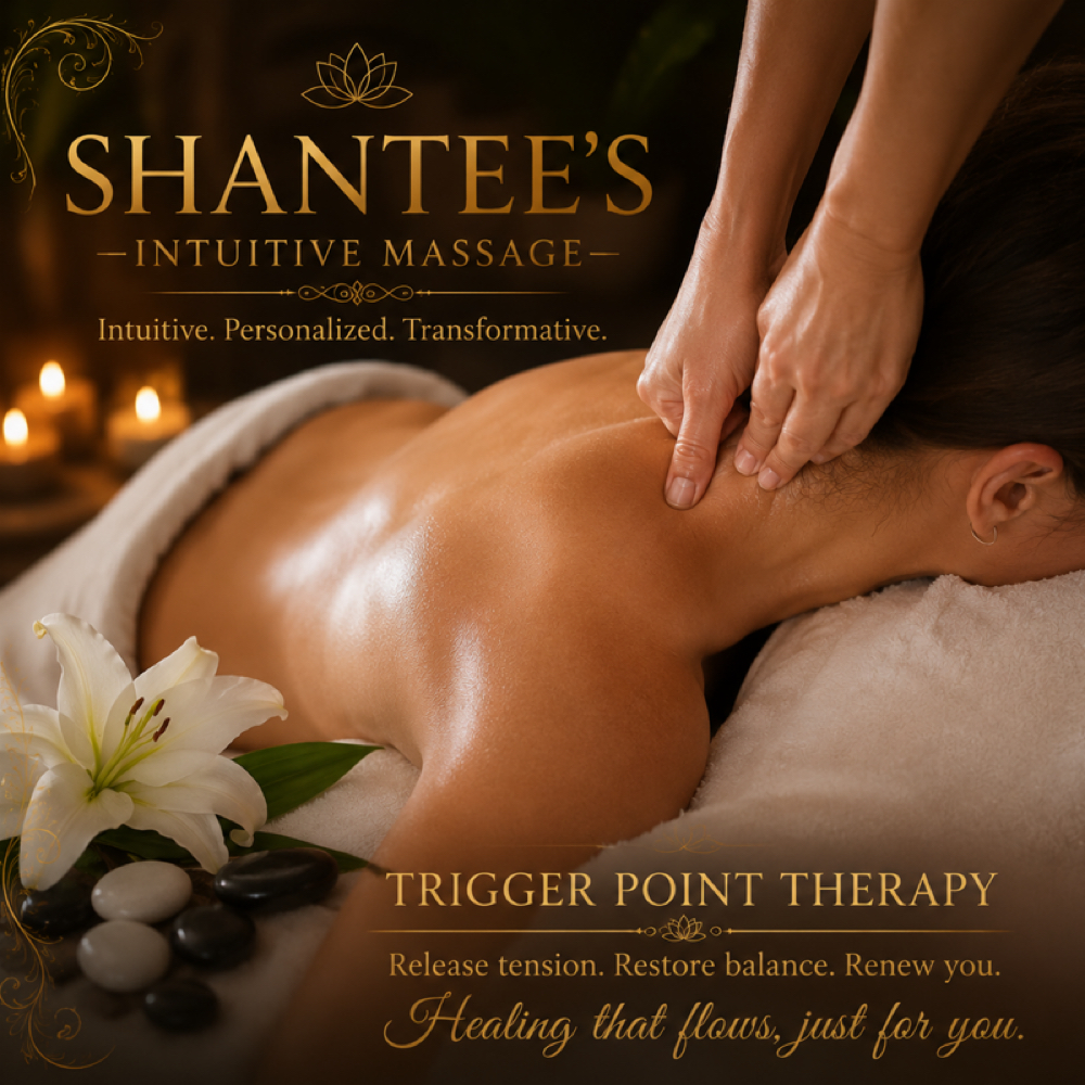 Trigger Point Therapy at Shantee’s Intuitive Massage in Palm Springs, CA
