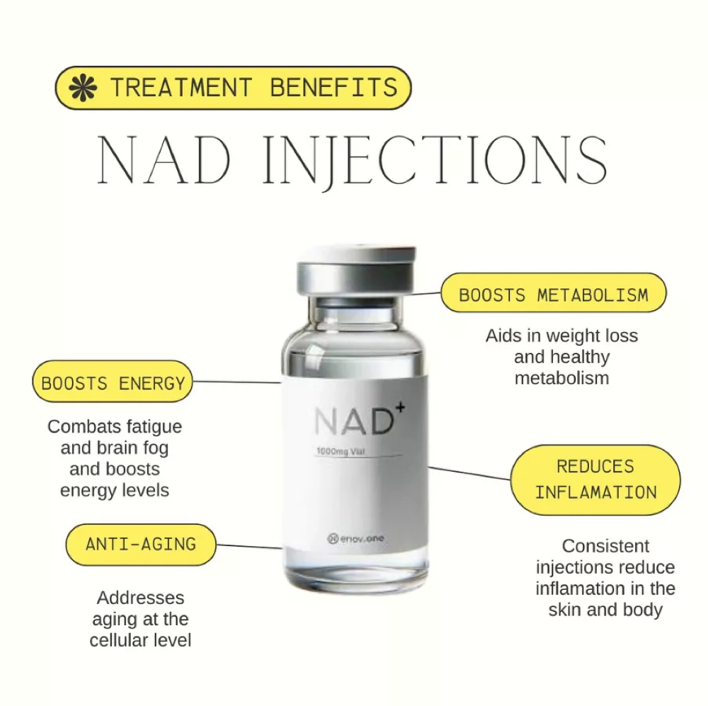 NAD Injection Pkg. at WYO LifeStim Wellness Spa & Nail Bar in Laramie, WY