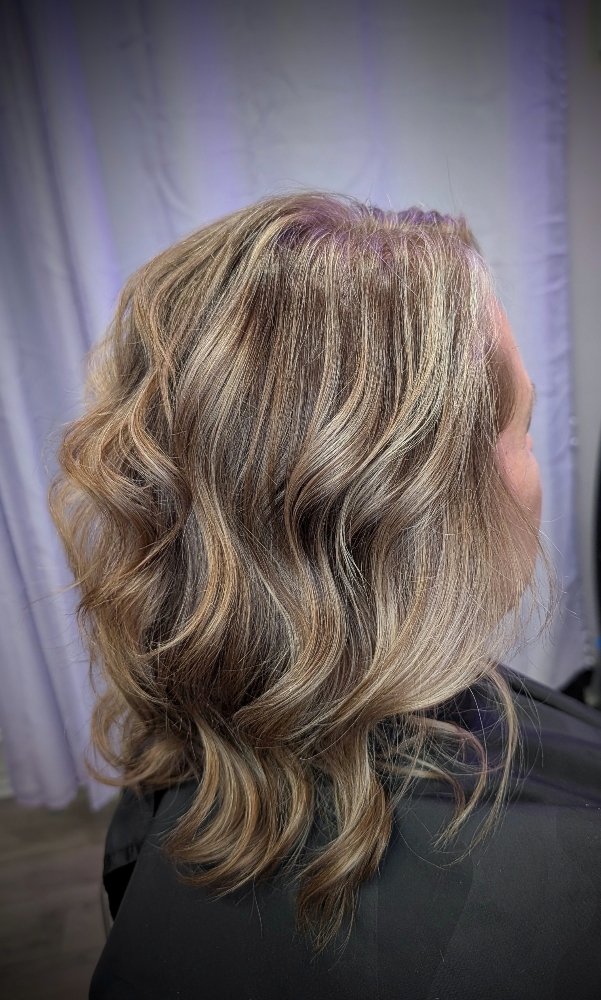 Highlight & Root Retouch