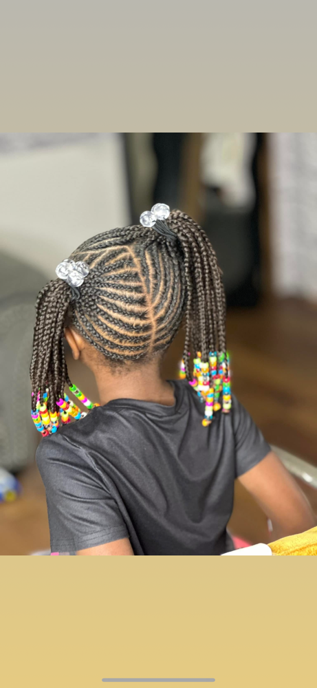 Kids Braids Under 11 at Goddess Stylez in Sealy, TX