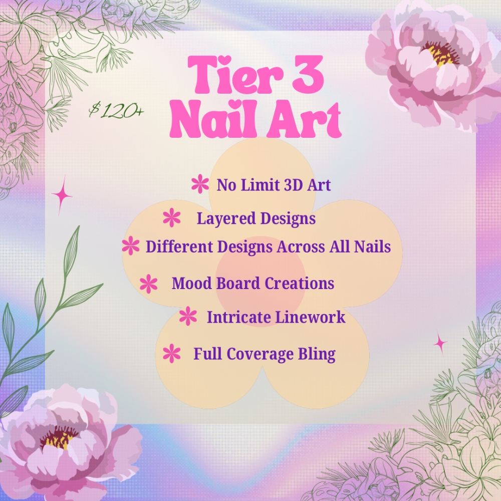 Full Set Gel Extension - Tier 3 at Lani Nail Co. in Beaufort, SC