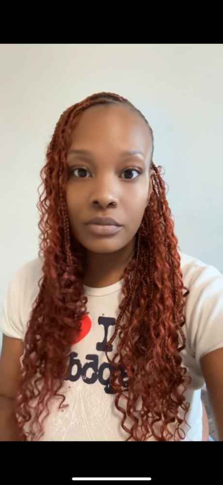 Half Knotless | Half Stitched