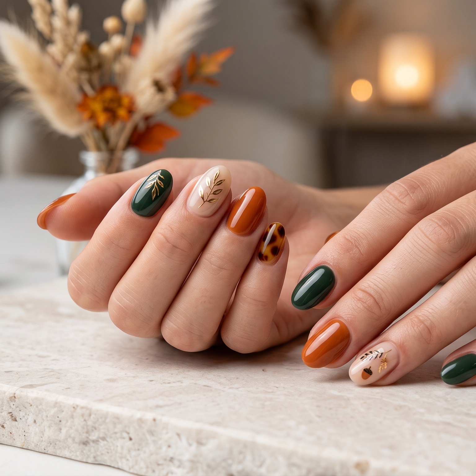 Seasonal Manicure at Kitchen Nails Zaragoza in El Paso, TX