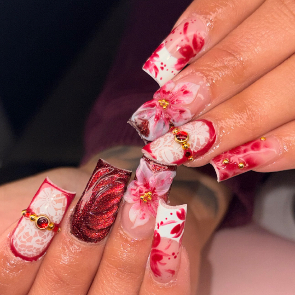 Acrylic Fullset at Beauty & Essence in Moreno Valley, CA