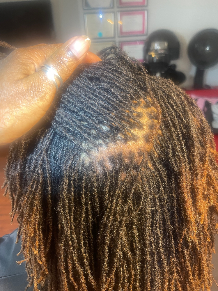 Loc Retightening at Knotty by Nature in Phoenix, AZ
