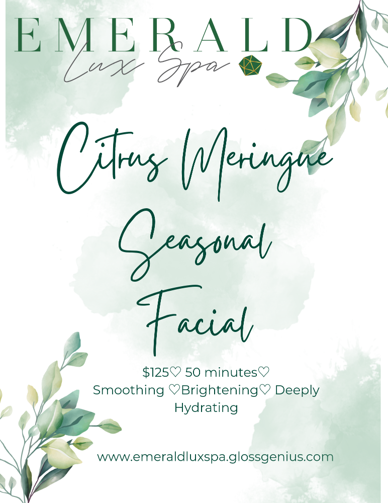 Citrus Meringue Seasonal Facial