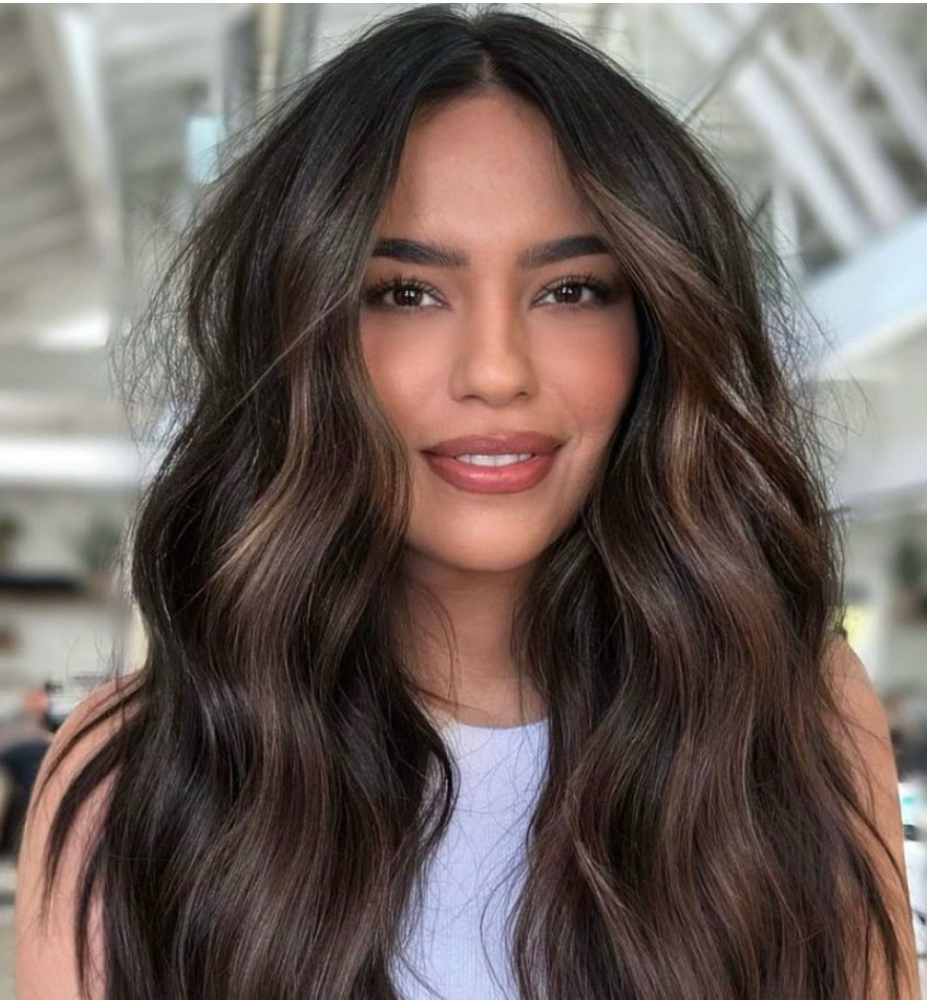 Low Lights Long Hair at Beauty By Ana Love ❤️ in Escondido Ca, CA