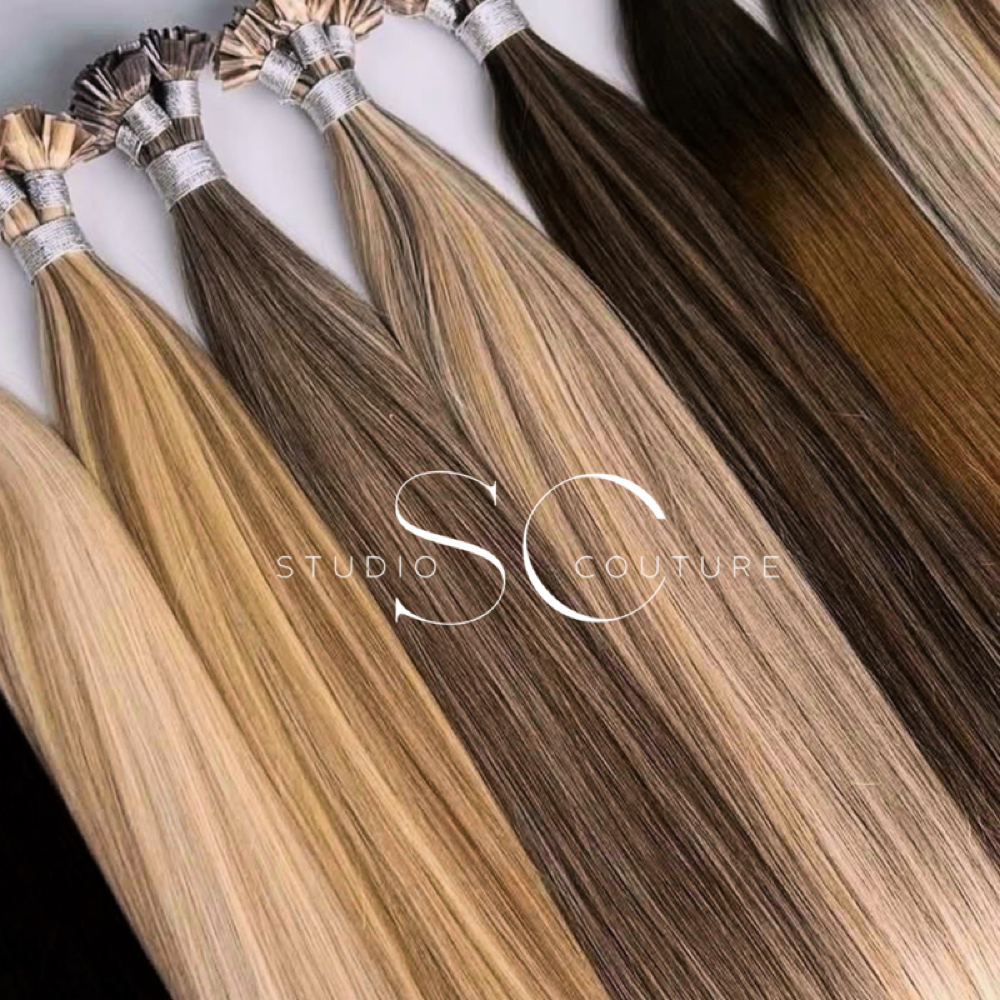 Hair Extension Consultation at Studio Couture in Farmingdale, NY