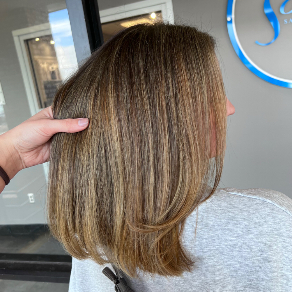 Root Retouch/Partial Foil at High Noon Hair Co. - Elektra in Cornelius, NC