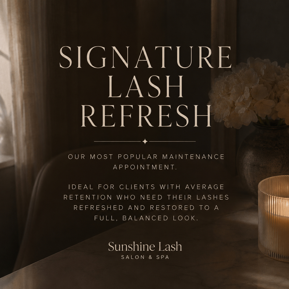 Signature Lash Refresh at Sunshine Lash Salon & Spa in Pasadena, MD