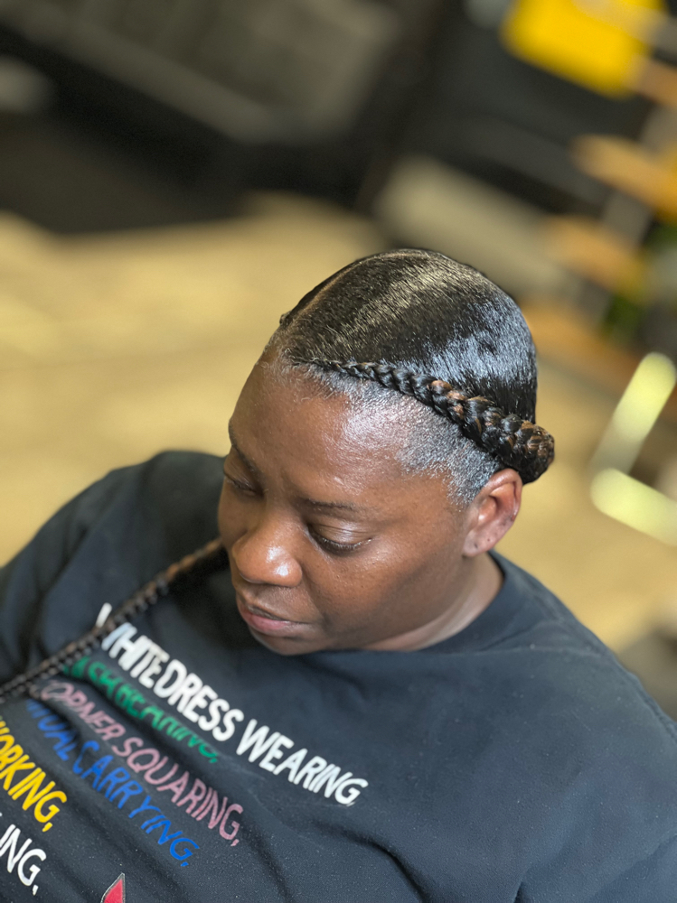 Two Feed-In Braids