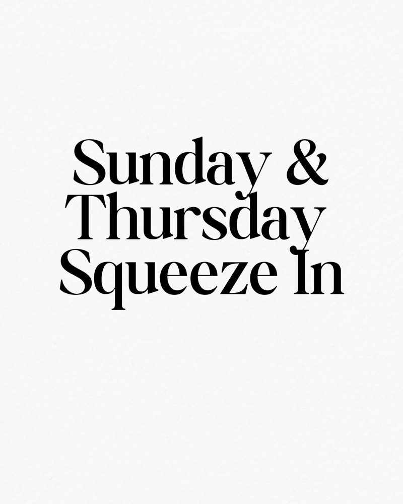 Squeeze in Extra fee at Touchbyjay in Chicago, IL