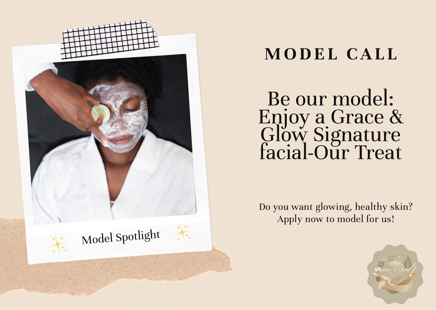 Grace and Glow Model Call