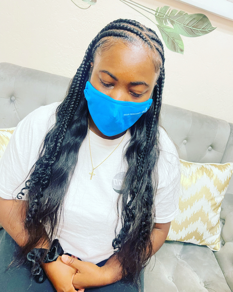 Half Braids/Sew In