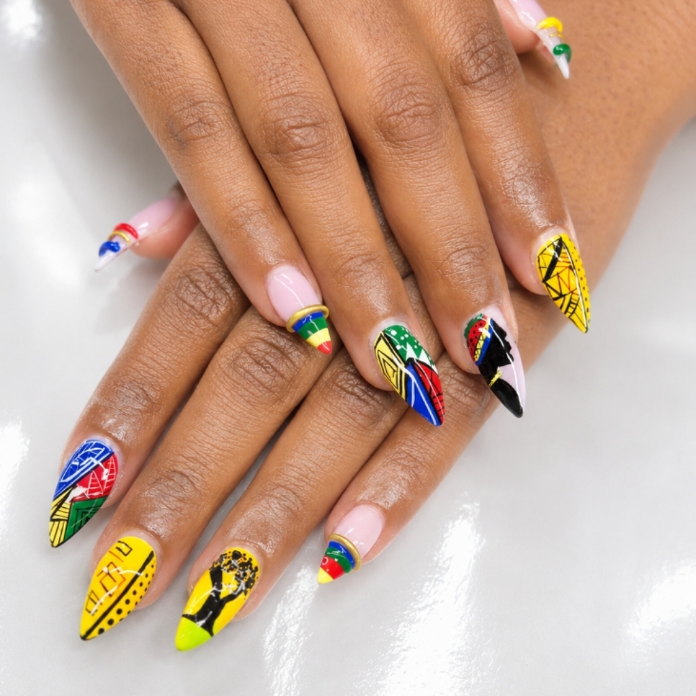Painted Nail Design(Per Nail) at Sade’s Blessed Hands in Atlanta, GA