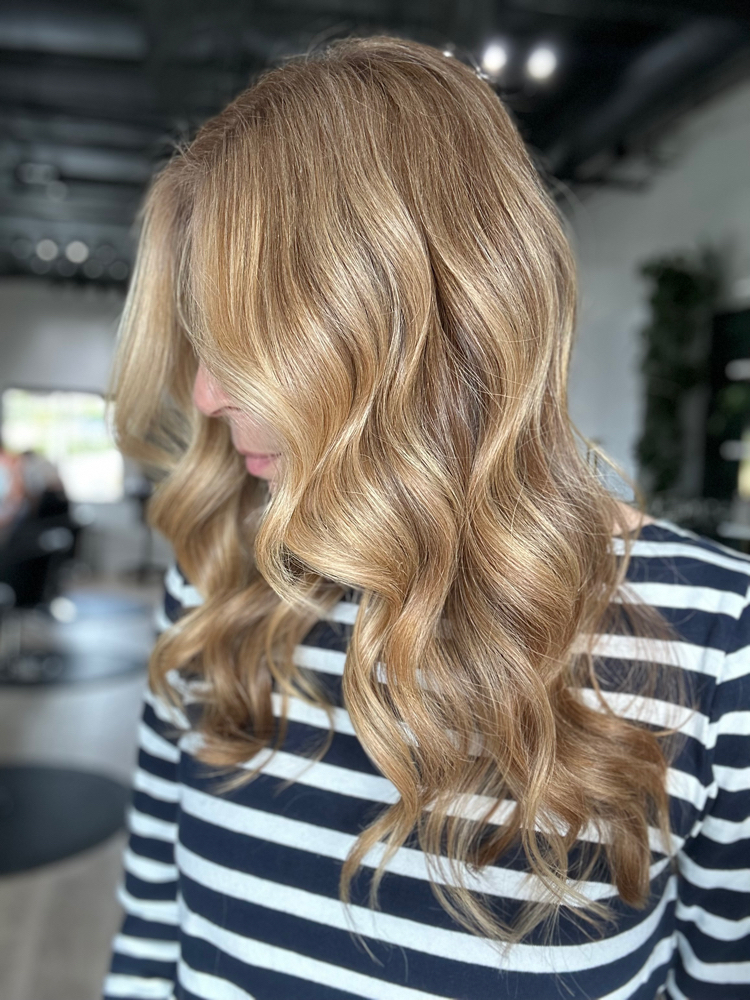 Gray touch Up w/ Extensions at Kristin @ Raven Collective in Encinitas, CA