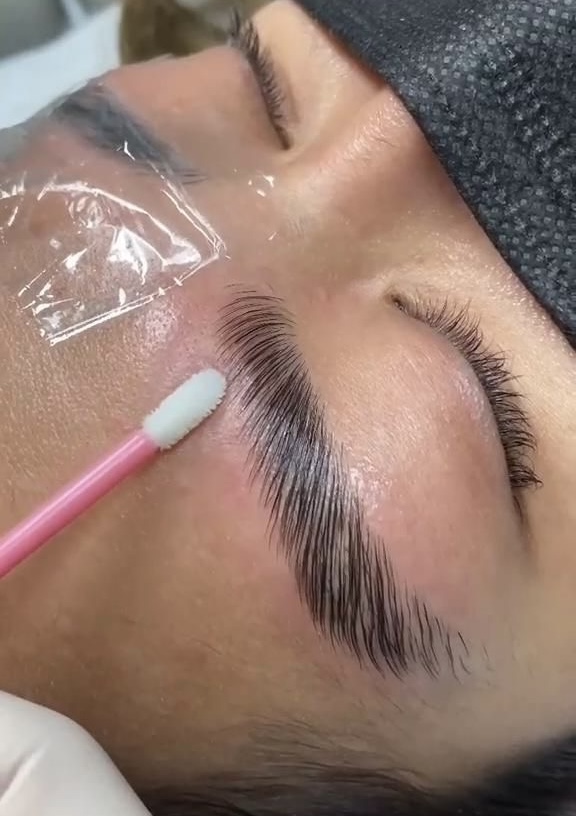 Brow Lamination w/ Wax & Tint at Esthetics By My in Westport, MA