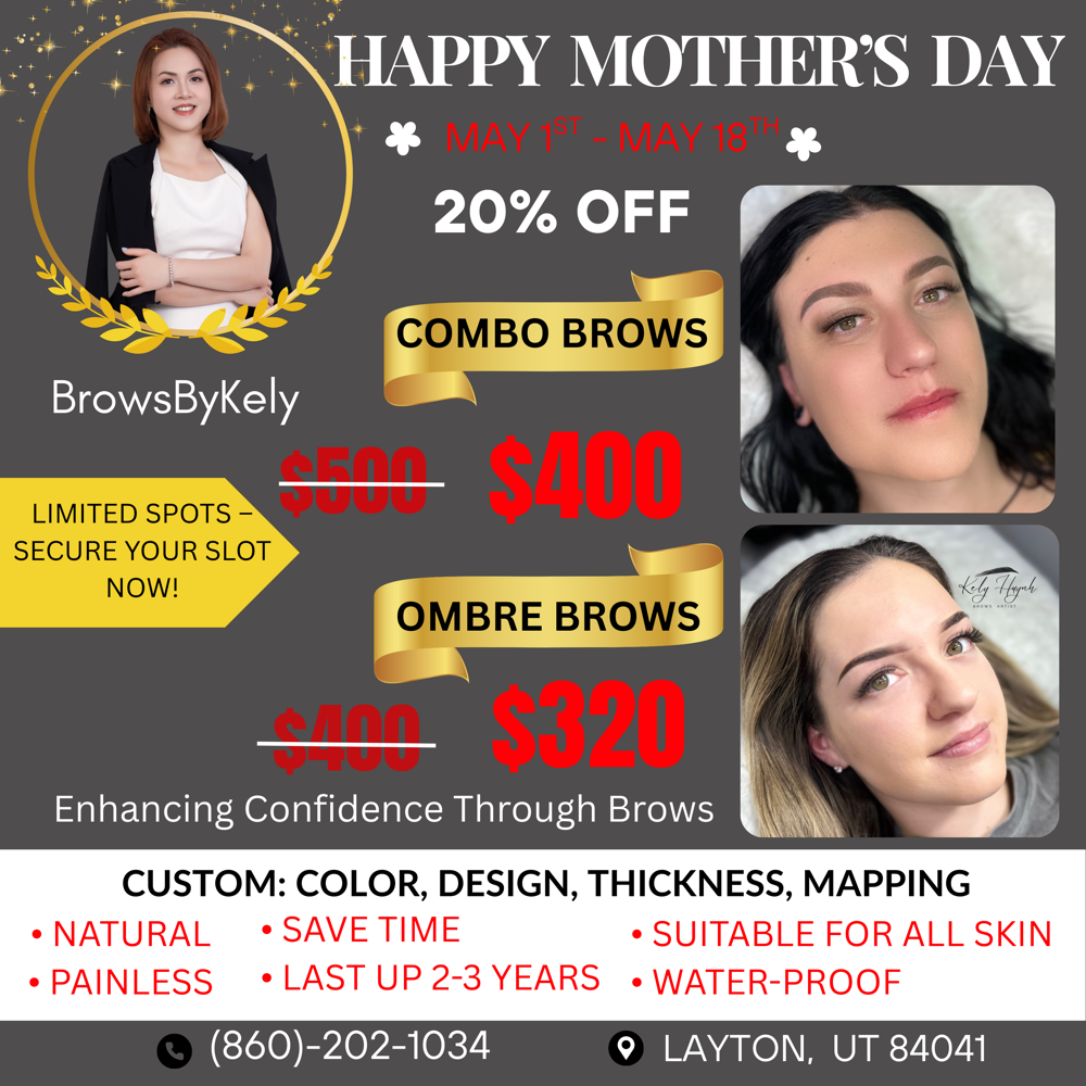 MOTHER’S DAY 20%OFF COMBO BROWS