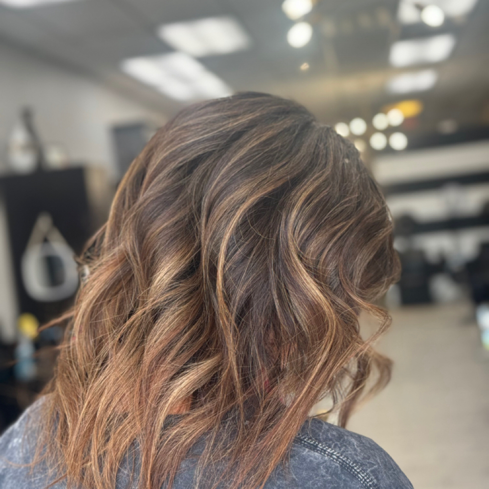 Full Lowlights at Desert Rose Beauty Co in Friendswood, TX