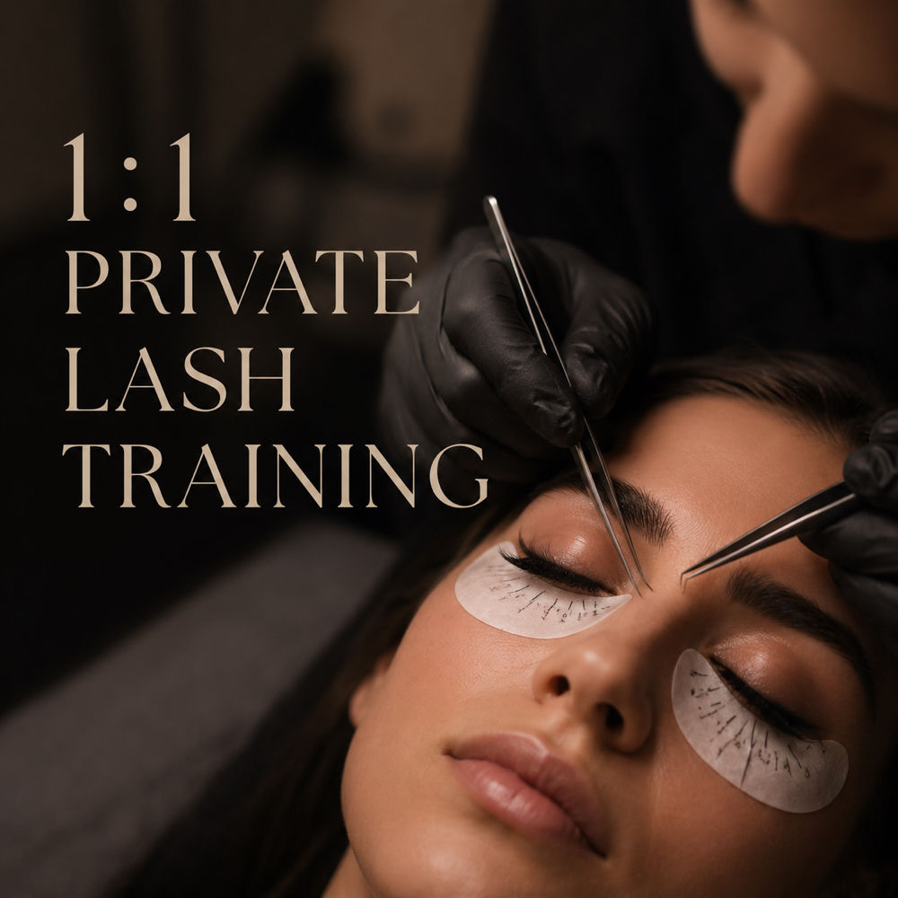 1:1 Private Lash Training at Cali Rose Beauty in Atwater, CA