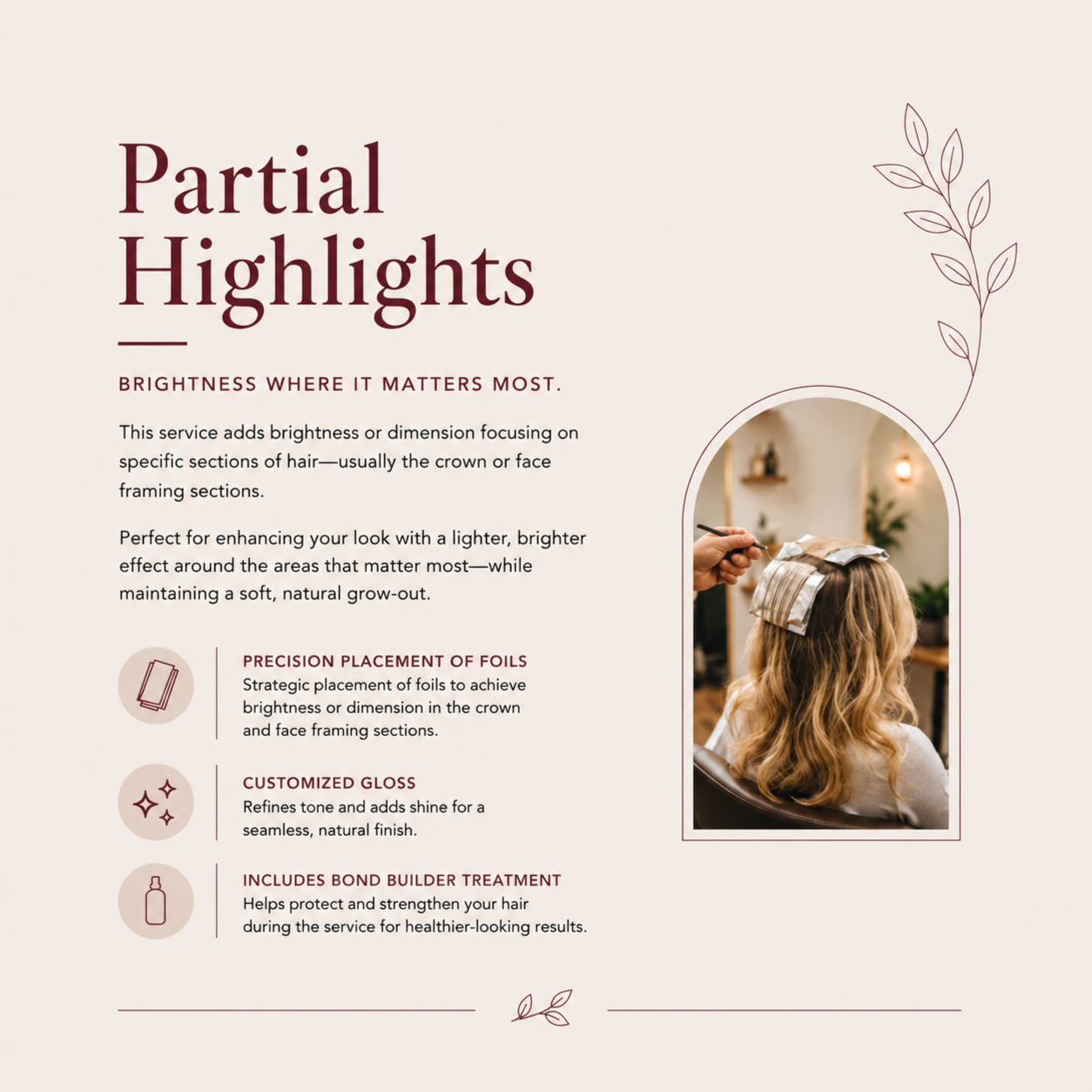 Partial Highlights at Hair by Jenifer M in San Marcos, TX