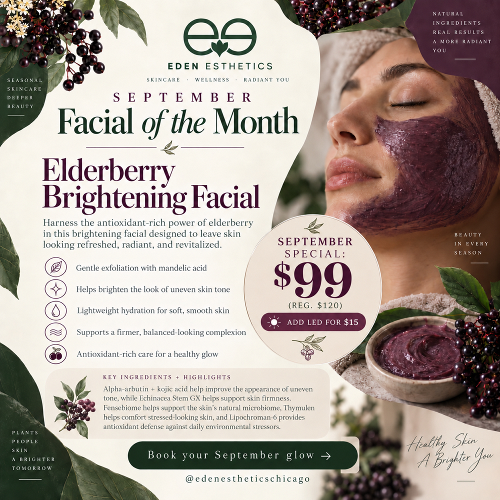September Facial Of The Month at Eden Esthetics in Chicago, IL