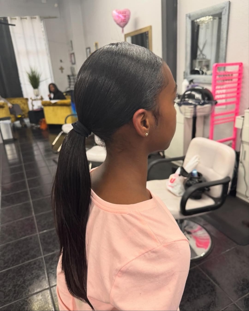 Dance/Cheer Competition Hairstyle