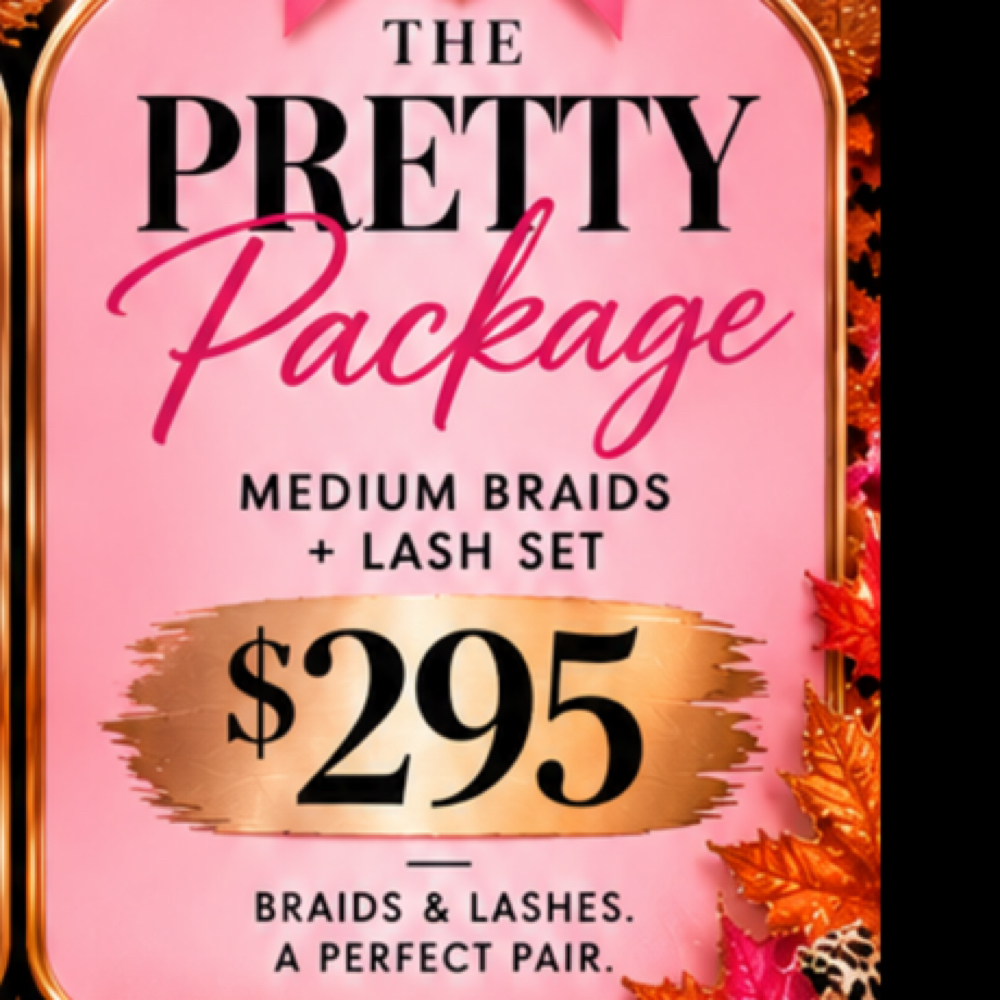 The Pretty Package 💕 at Veluxe Vanity & Co Salon in Conyers, GA