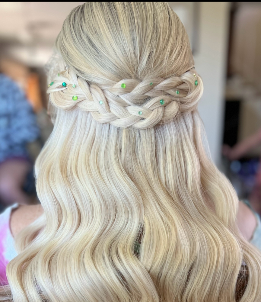 Braided Updo Styling