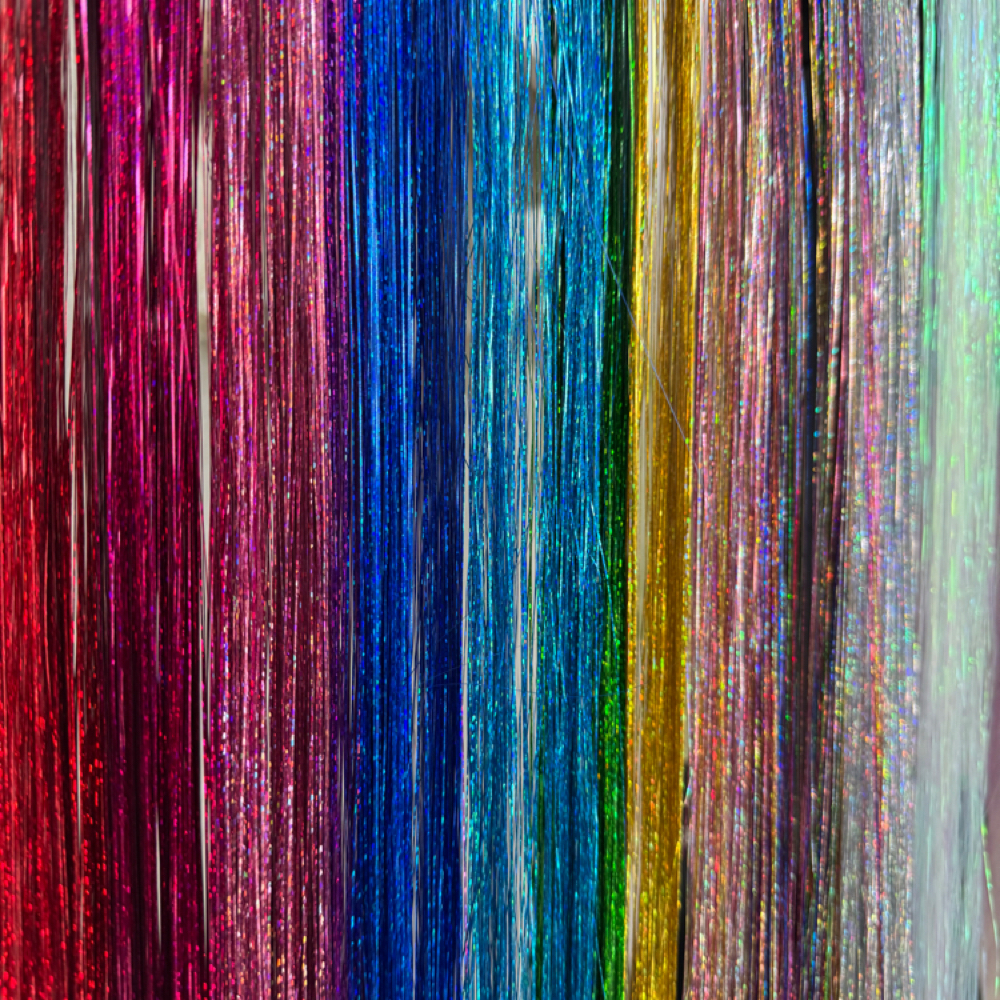 Hair Tinsel at Faith B Hair in Keller, TX