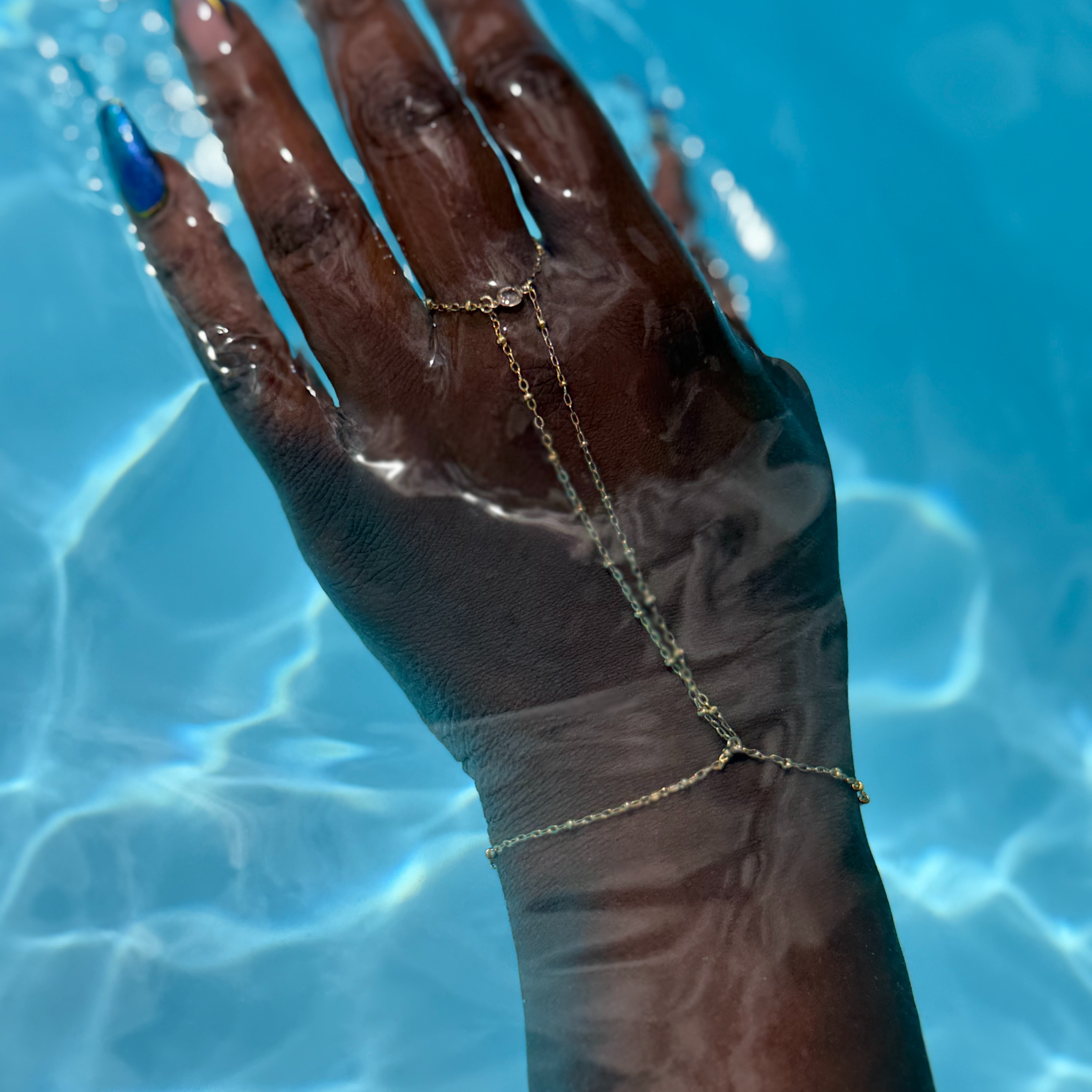 Gold Filled Hand Chain at Permanently Linked by Mindy in Dothan, AL