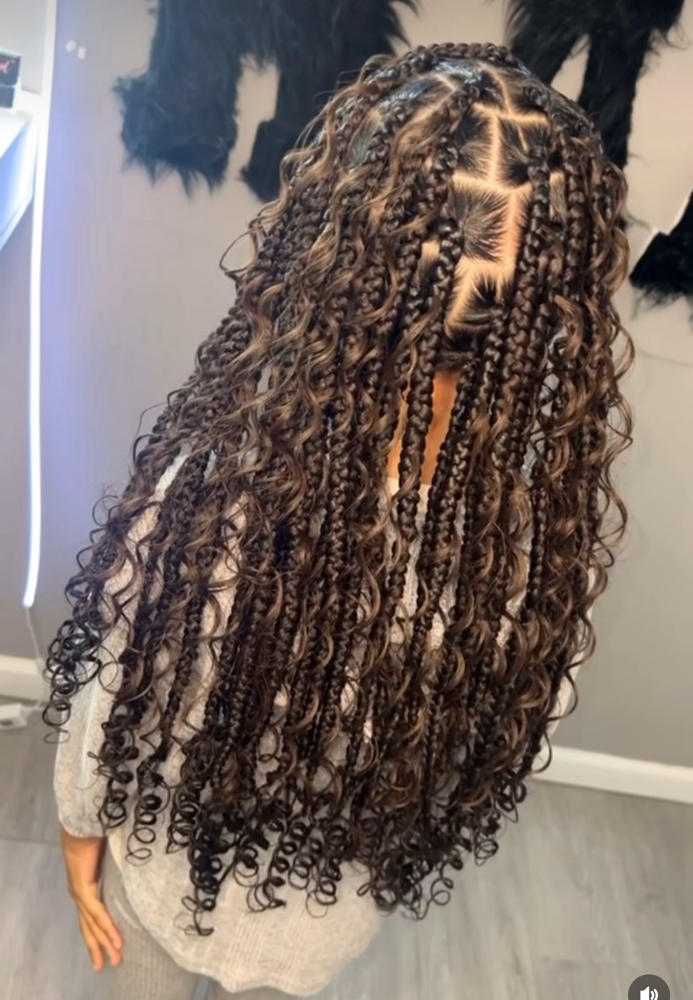 Kids Ages 6-11 Boho Knotless