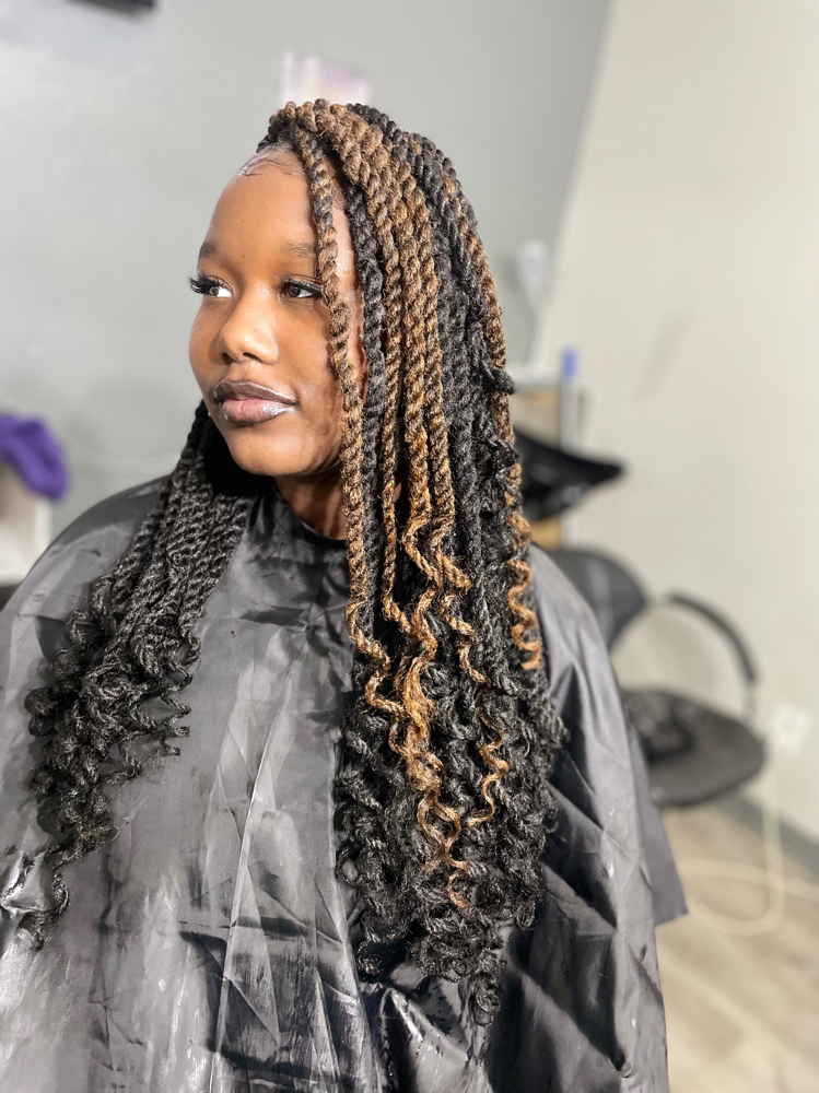 Marley Twist Over Locs