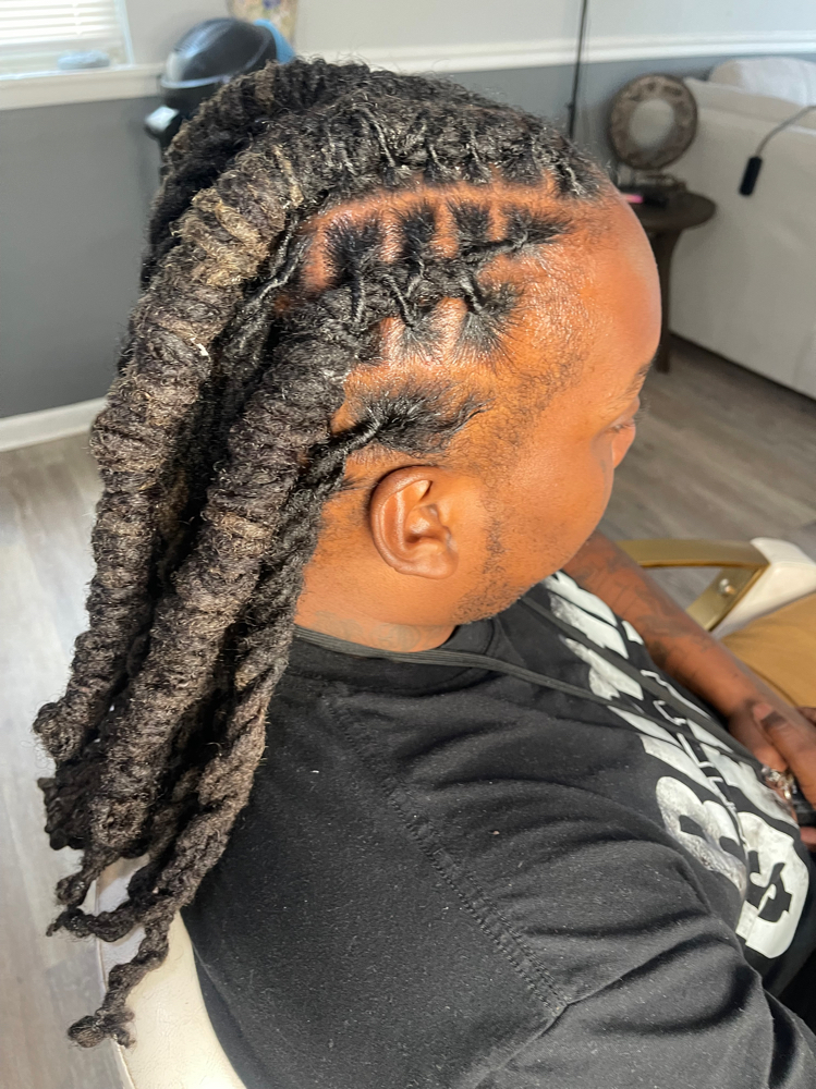 Mens Retwist And Style
