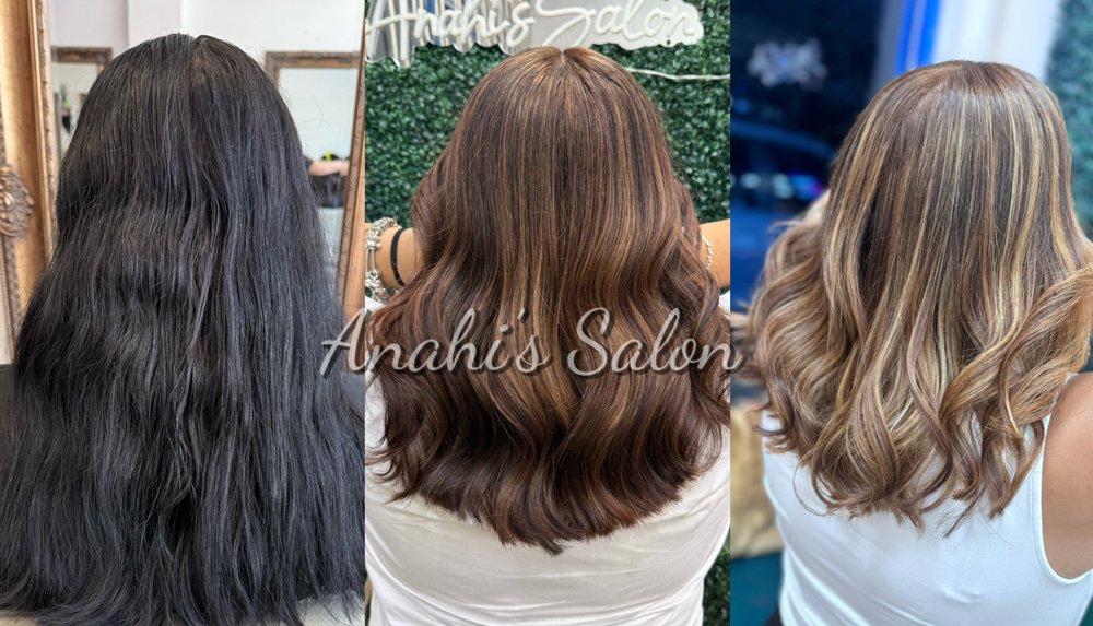 Color corection at Anahi’s Salon in SAN DIEGO, CA