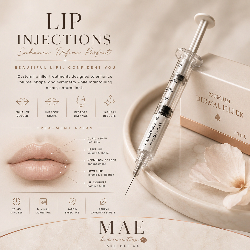 Lip Injections at MaeBeauty in Mesquite, TX