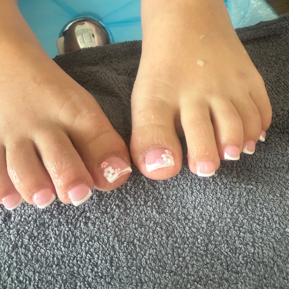 Delux Pedicure With Gel at Sophia 27 Nails & Spa, LLC in Shenandoah, TX