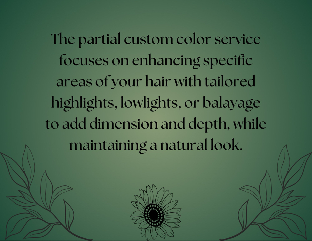 Partial Custom Color